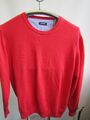 Walbusch Herren Pullover, Baumwolle , Rot, Gr. 54