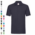 Fruit of the Loom Premium Polo Shirt 100% Baumwolle Poloshirt NEU