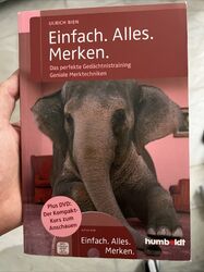 Einfach. Alles. Merken: Das perfekte Gedächtnistraining | Buch&DVD | Zustand gut