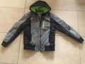 Jacke Winterjacke Junge 158 grau schwarz wasserabweisend wie neu 