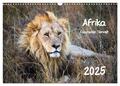 Afrika - Faszination Tierwelt (Wandkalender 2025 DIN A3 quer), CALVENDO Monatska