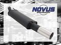 NOVUS Sportauspuff Gruppe N ESD 1x 90mm RL-Design für VW Golf 3 + für VW Golf 4 