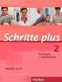 Schritte plus 2. Niveau A1/2. Kursbuch + Arbeitsbuch: De... | Buch | Zustand gut