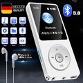 Bluetooth MP3 MP4 Player LCD Display HiFi Bass Musik Spieler FM Radio Audio DE