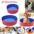 Ø30/50cm Faltbar Hundepool Doggy Pool Swimmingpool Schwimmbecken Schwimmbad.