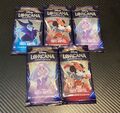 Disney Lorcana TCG - Das erste Kapitel - 5x Booster Deutsch (geöffnet)