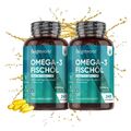 WeightWorld Omega 3 - 240 Fischöl Kapseln x2 - 2000mg - Herzgesundheit - EPA DHA