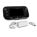 Original Wii U Gamepad Controller Schwarz mit original Ladekabel