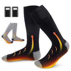 8000mAh USB Beheizbare Socken Akku Beheizte Socken Fußwärmer Unisex Heizsocken