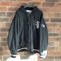 Vintage Starter Jacke Herren Large Schwarz 90s USA Sox Chicago