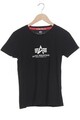 Alpha industries T-Shirt Damen Shirt Kurzärmliges Oberteil Gr. M Bau... #yqa8hlg