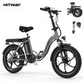 HITWAY BK6S Elektrofahrrad 20 Zoll E-Bike Klapprad Fat Tire Falten Schnee 7-Gang