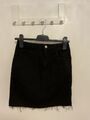 H&M Damen Jeansrock Gr. 36 Schwarz