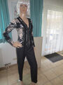 *BIBA*LANGARM-SHIRT*GR. XS*34/36*SCHWARZ-BUNT*NEUWERTIG*92%VISCOSE+8% ELASTHAN*