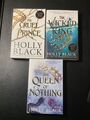 The Cruel Prince, The Wicked King, The Queen of Nothing- Holly Black, English