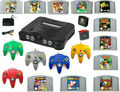 Nintendo 64 N64 Konsole Auswahl Spiele: Super Mario Kart Zelda Smash +Controller