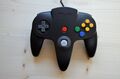 N64 - Original Nintendo Controller Schwarz (guter Zustand)