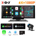 2024 Neuestes Wireless Apple CarPlay & Android Auto MIT 4K Dashcam WIFI 10 Zoll