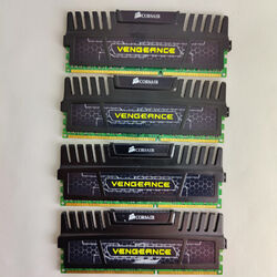 Corsair Venegeance | 16 GB (4x4GB) | CMZ16GX3M4A1600C9 | DDR3 | 1600 MHz