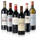 Feinste-Weine Bordeaux-Paket Deluxe - 5 Rotweine & 1 Weißwein trocken (6x 0,75l)