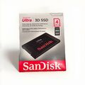 SanDisk Ultra 3D 4TB SSD interne Festplatte 2,5 Zoll / SDSSDH3-4T00-G26 / Neu