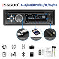 Autoradio Mit DVD CD Player MP3 AUX Eingang USB BT FM Radio 1 DIN Fernbedienung