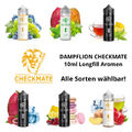 Dampflion Checkmate Longfill Aroma 10ml in 120ml Flasche Black und White