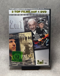 Im Angesicht meines Feindes / Atempause - 2 Top Filme auf 1 DVD - DVD - Neu