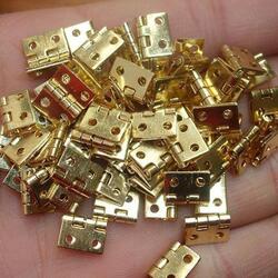 20pcs Mini Brass Plated Scharnier Kleine dekorative Sch S7R5 Schmuck D3K3