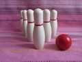 Ergotherapie Kegeln Bowling Tischkegelnspiel H 9cm