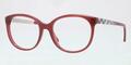 Burberry BE 2142 3402 Bordeaux Brille Gestell Brille Gr. 53