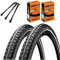 2er Set Continental Reifen Ride Tour Schwarz Reflex 28 x 1,75 (47-622) 