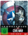 The first Avenger - Civil War  3D: 3D+2D, Steelbook Edition [3D Blu-ray] [Blu...