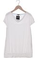 Comma T-Shirt Damen Shirt Kurzärmliges Oberteil Gr. EU 38 Weiß #ceayxe4