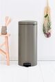 Brabantia Pedal Bin newIcon 30l Rund Platin Abfallkorb