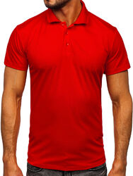 Poloshirt Kurzarm T-Shirt Polo Tee Hemd Classic Men Unifarben Herren BOLF Casual