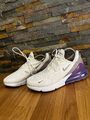 Nike Air Max 270 Gr 41 beige weiß lila wie Neu sneaker