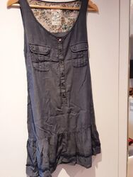 Kleid, Sommer, Damen, jeansblau, Größe 36