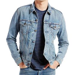 LEVI'S Jeansjacke 'The Trucker Jacket Men' - icy blue - L - wie NEU