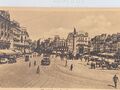 CPA LILE 59 NORD LA GRAND PLACE ET LES CAFÉS ET LE TRAMWAY