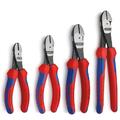 KNIPEX Kraft-Seitenschneider, Schwarz atramentiert, mit Mehrkomponenten-Hüllen