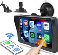 7 in Wireless Carplay Android iOS Auto MP5 Radio Navigationsgerät Dash Cam WiFi