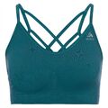 Odlo Damen Low Support Sport-BH Bustier Sportbra Sporttop, Grün, XS