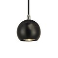 SLV Pendelleuchte Light Eye Ball in /chrom Schwarz Stahl