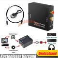 Digital Zu Analog Audio Konverter Wandler Optisch Toslink Koaxial Auf RCA DE ﻿