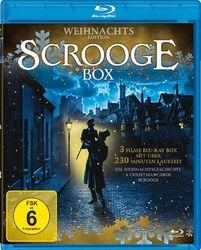 Charles Dickens SCROOGE A CHRISTMAS CAROL Die Nacht vor Weihnachten BLU-RAY Box