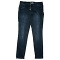 CECIL Scarlett Damen Stretch Jeans Hose Straight Leg mid Rise 38 M W30 L32 blau