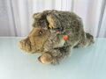 Steiff Tier 072345 Wildschwein Wulle 23 x 50 cm. Top Zustand. 