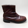 Stiefel Gallus Echt Lammfell Leder Galu-Tex Gr.44 Made In Germany Braun Schuhe