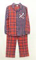 Kinder Gap rot/blau karierter Pyjama Alter 12 brandneu CR091 AA 10